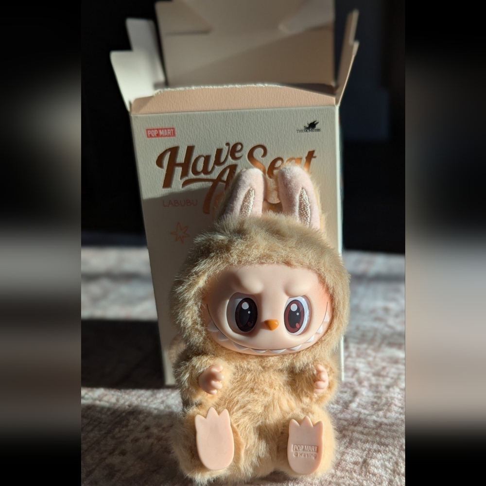 Pop Mart Labubu Have A Seat Plush - Baba